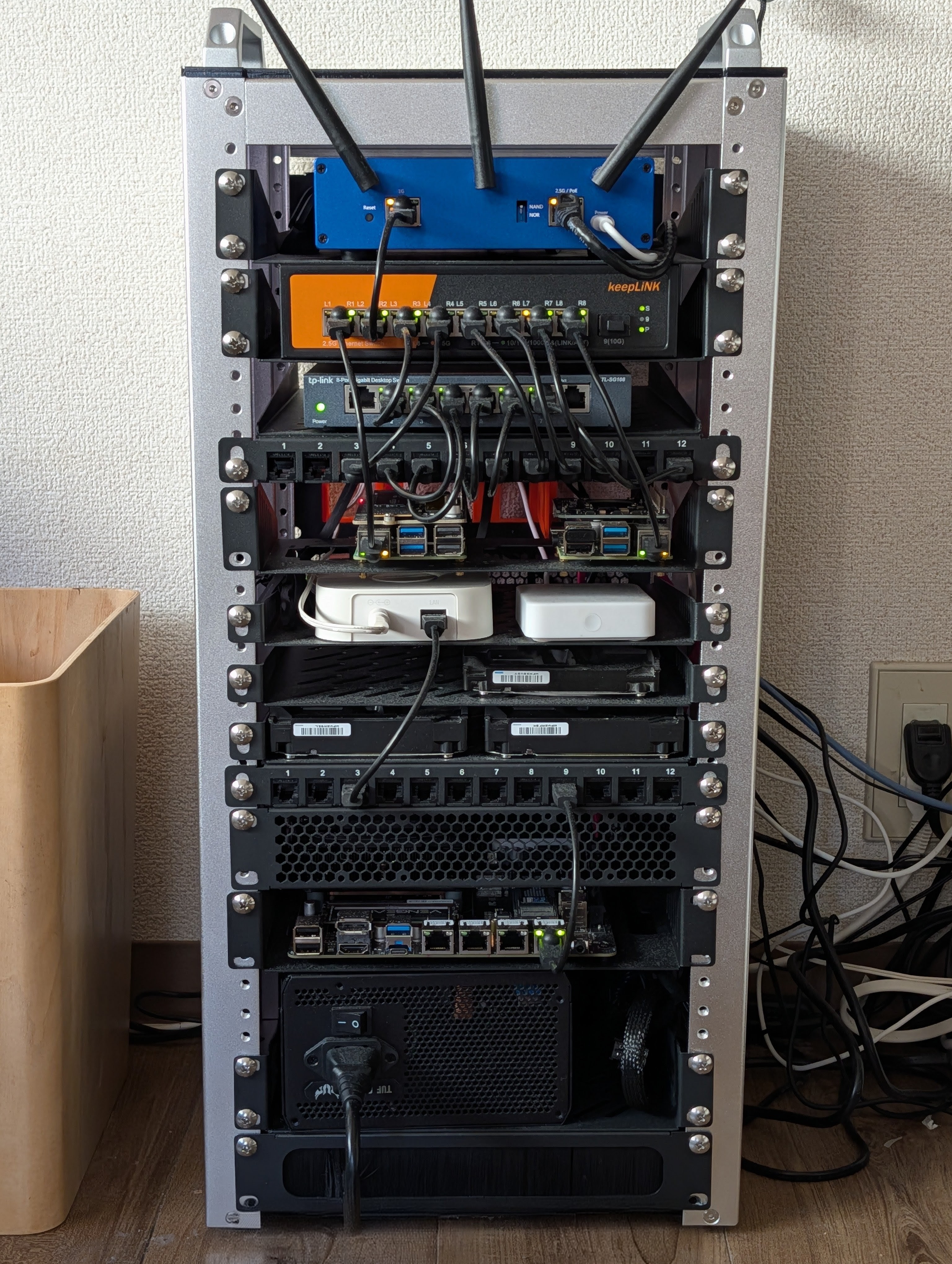 Small But Mighty Homelab: DeskPi 12U Running 20+ Services